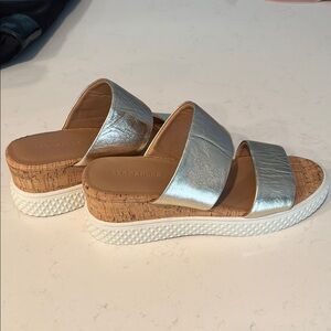 Aerosoles Gold Women's Wedge Sandals